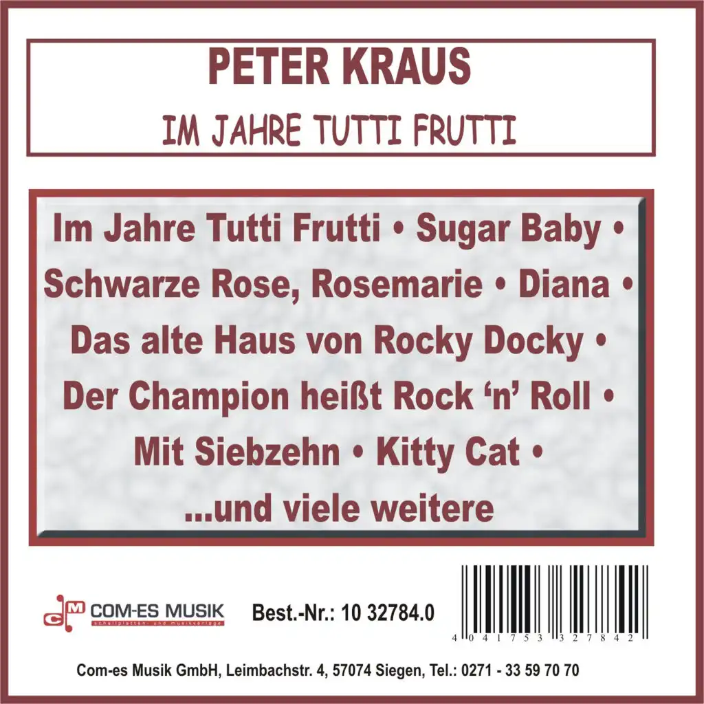 Im Jahre Tutti Frutti