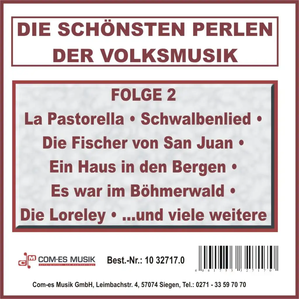 Die schönsten Perlen der Volksmusik, Folge 2