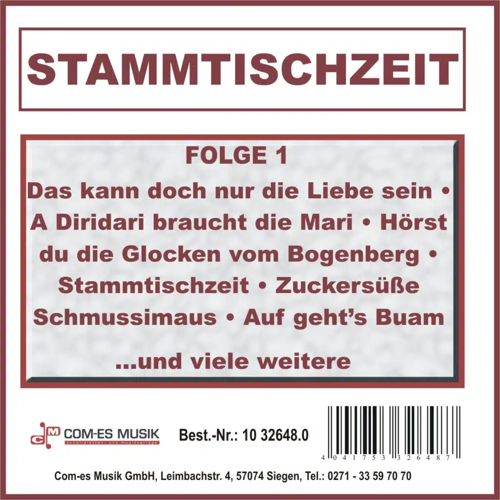 Stammtischzeit, Folge 1