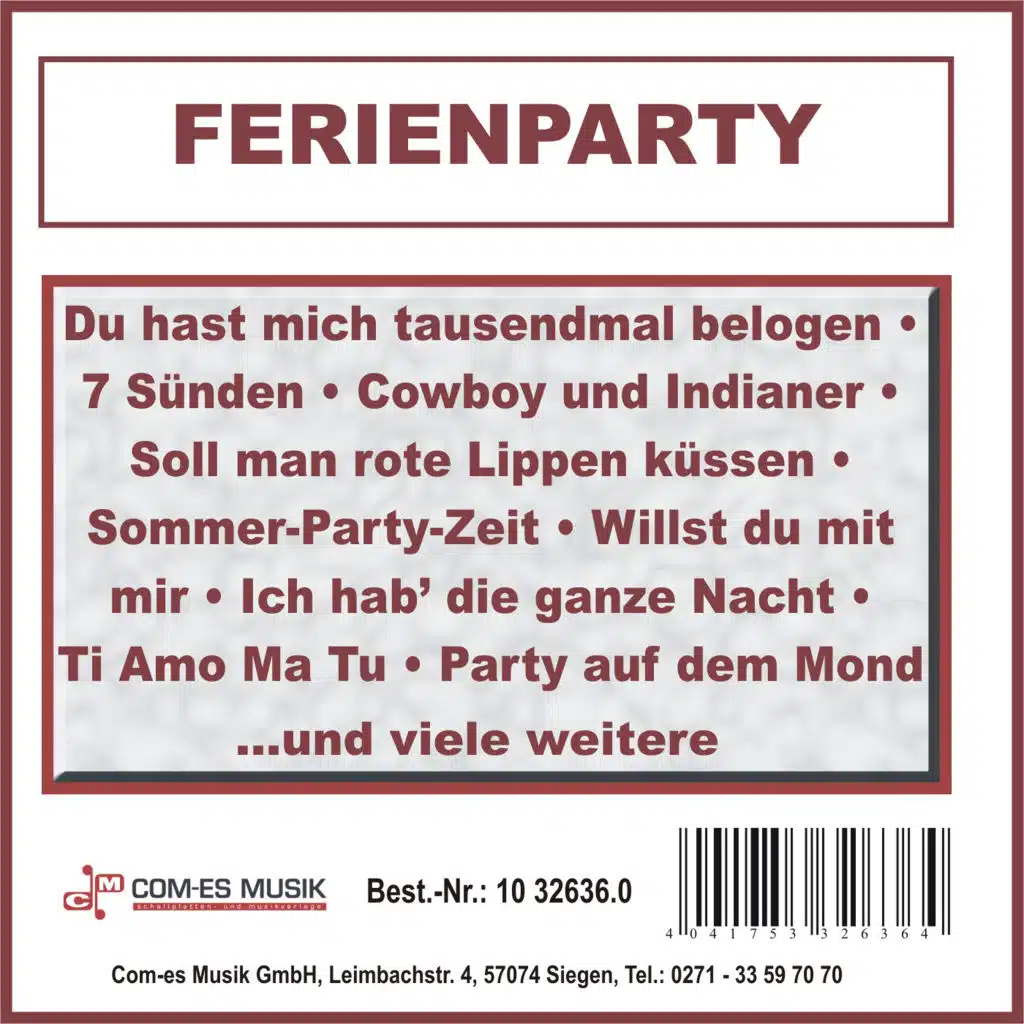 Ferienparty