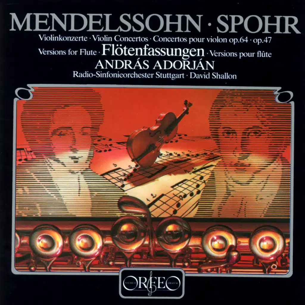 Mendelssohn & Spohr: Violin Concertos Arranged for Flute