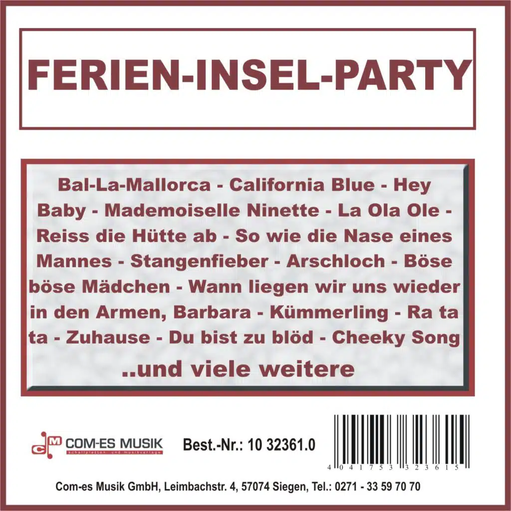 Ferien-Insel-Party