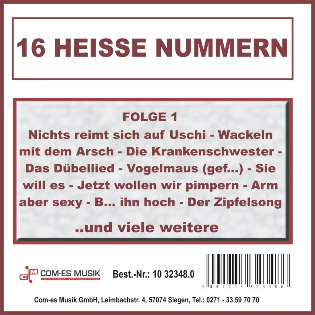 16 heisse Nummern, Folge 1