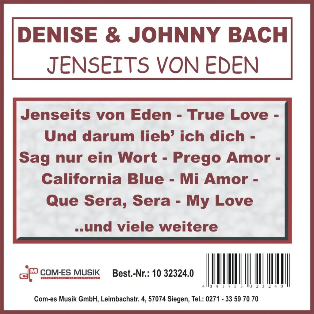 Denise and Johnny Bach