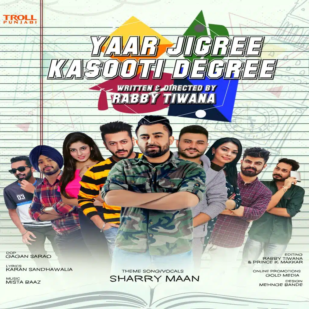 Yaar Jigree Kasooti Degree (Theme Song)