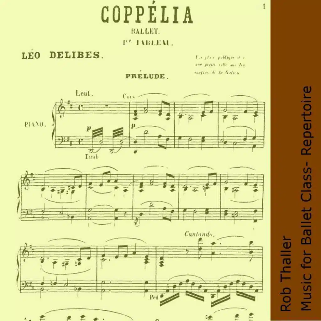 Music for Ballet Class - Repertoire