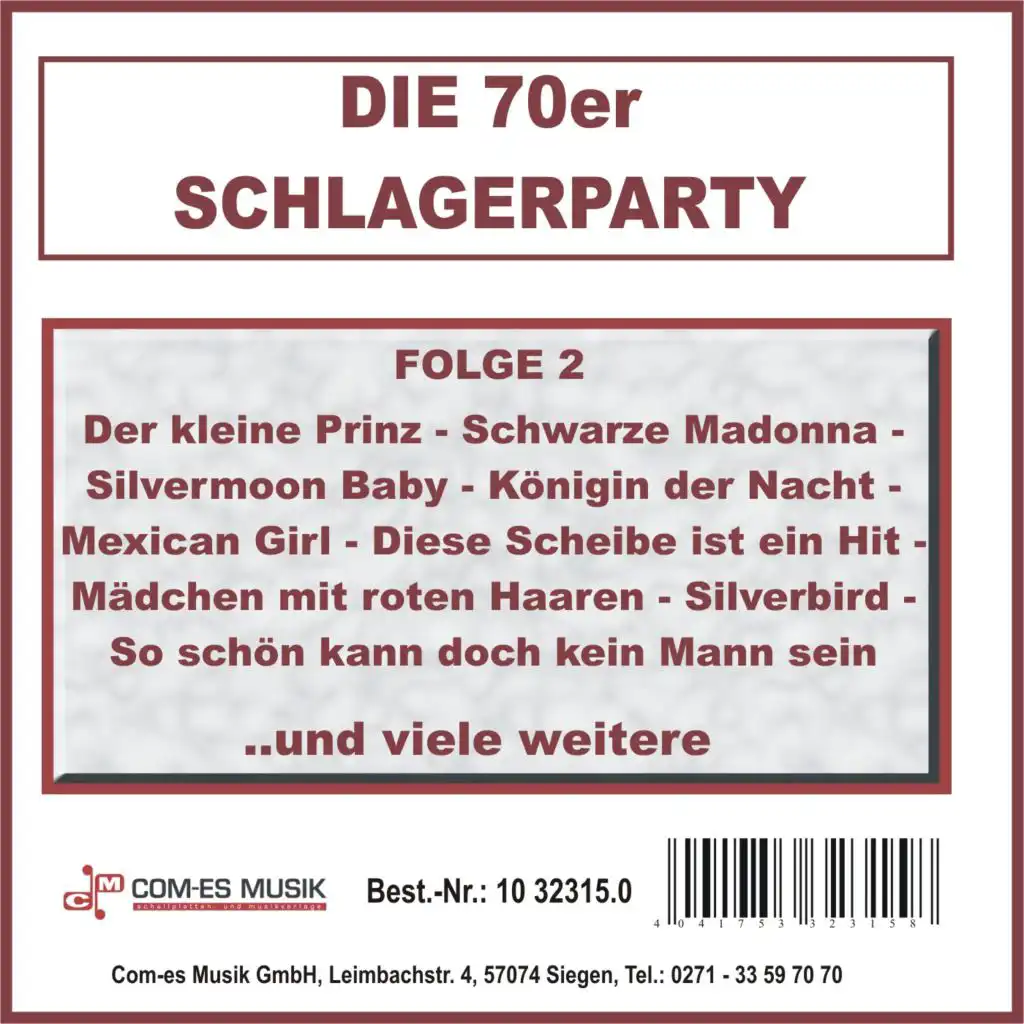 Die 70er Schlagerparty, Folge 2