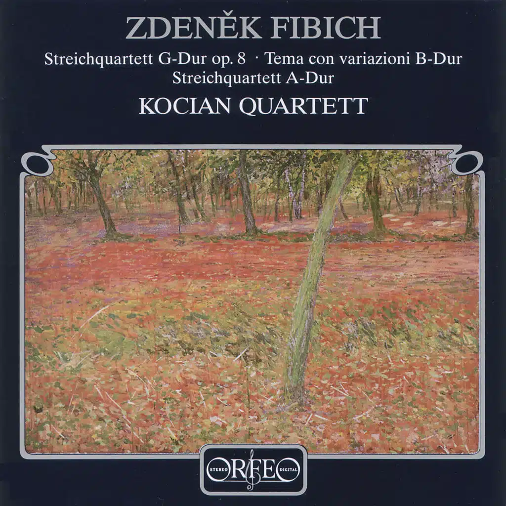 Fibich: String Quartet