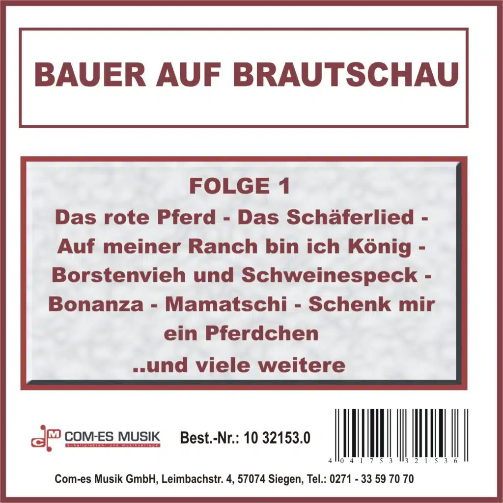 Auf meiner Ranch bin ich König (El Rancho Grande)