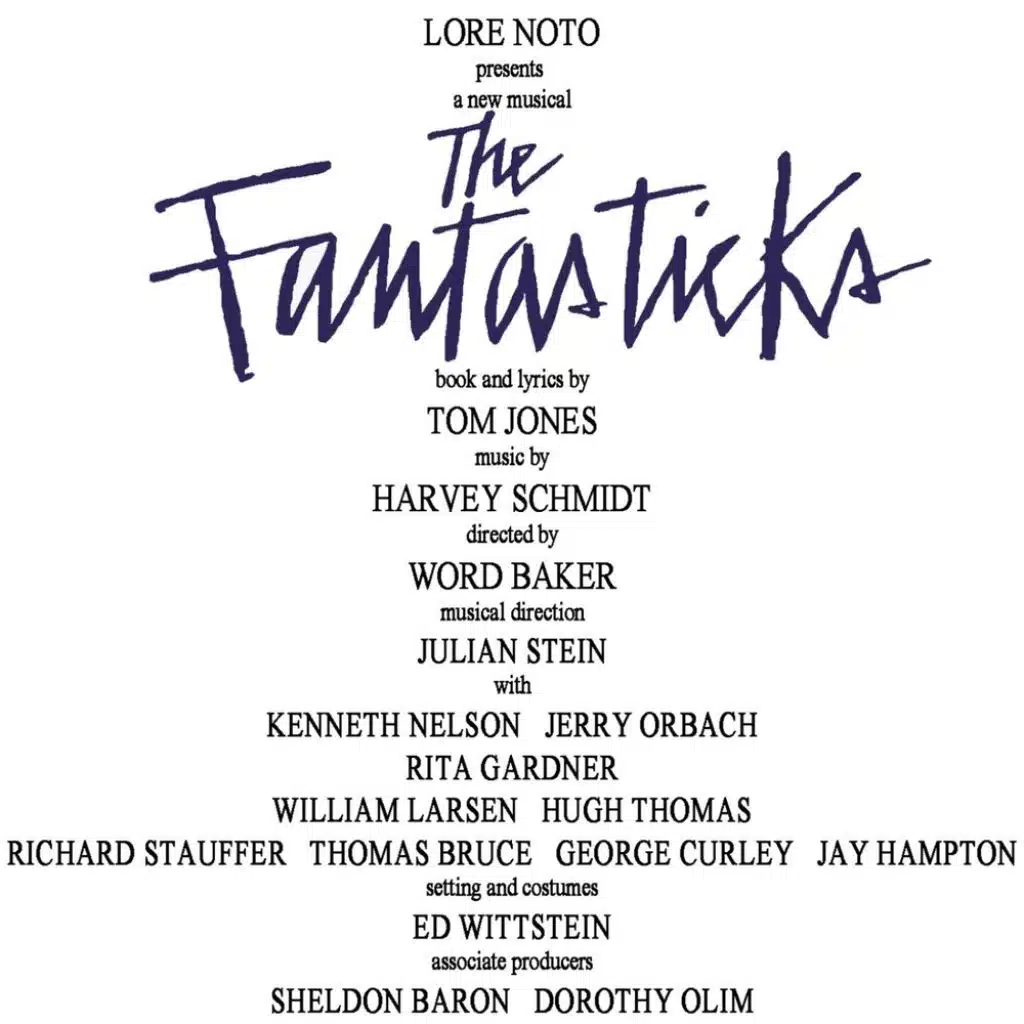 The Fantasticks (Original Soundtrack Recording)