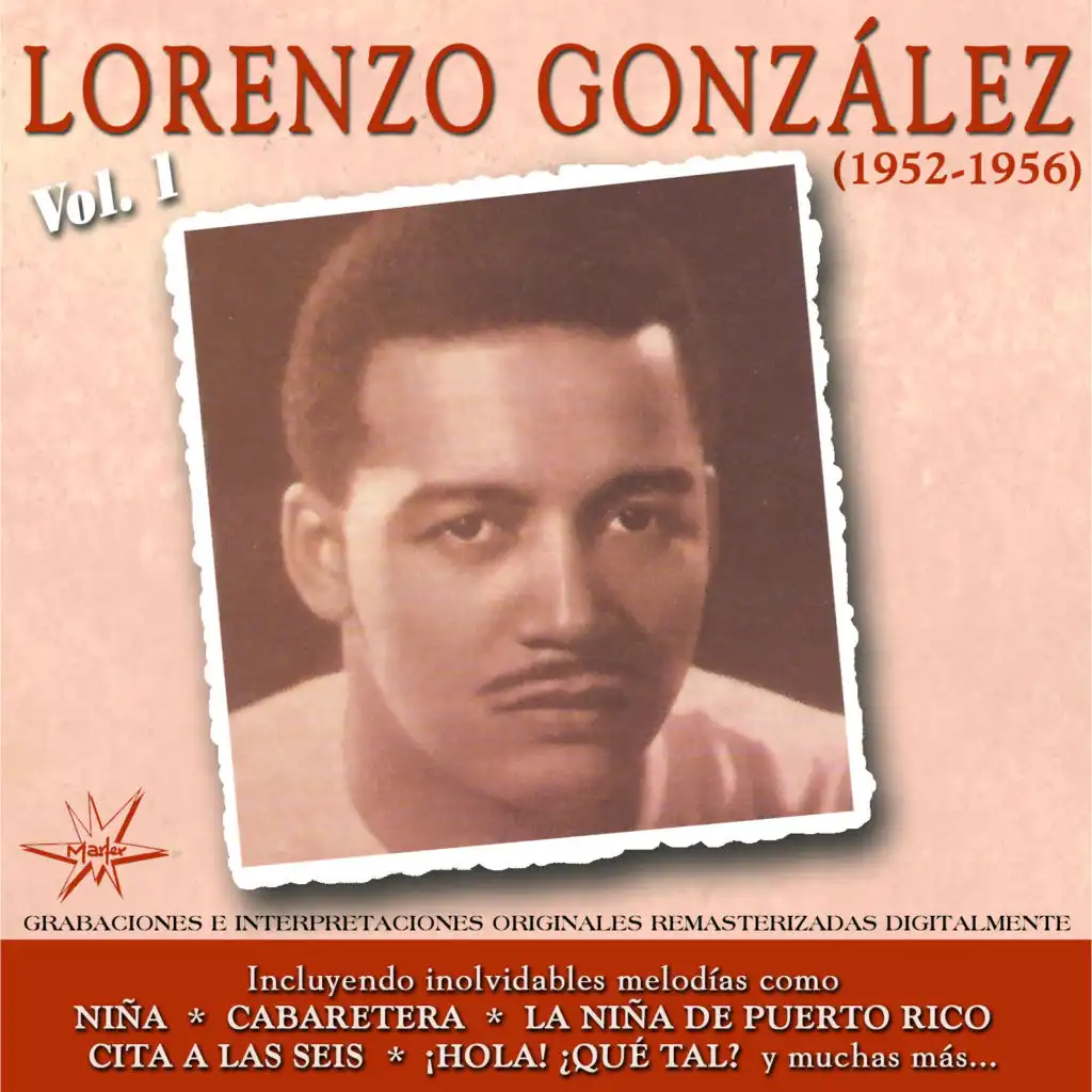 Lorenzo Gonzalez, Vol. 1 (1952 - 1956 Remastered)