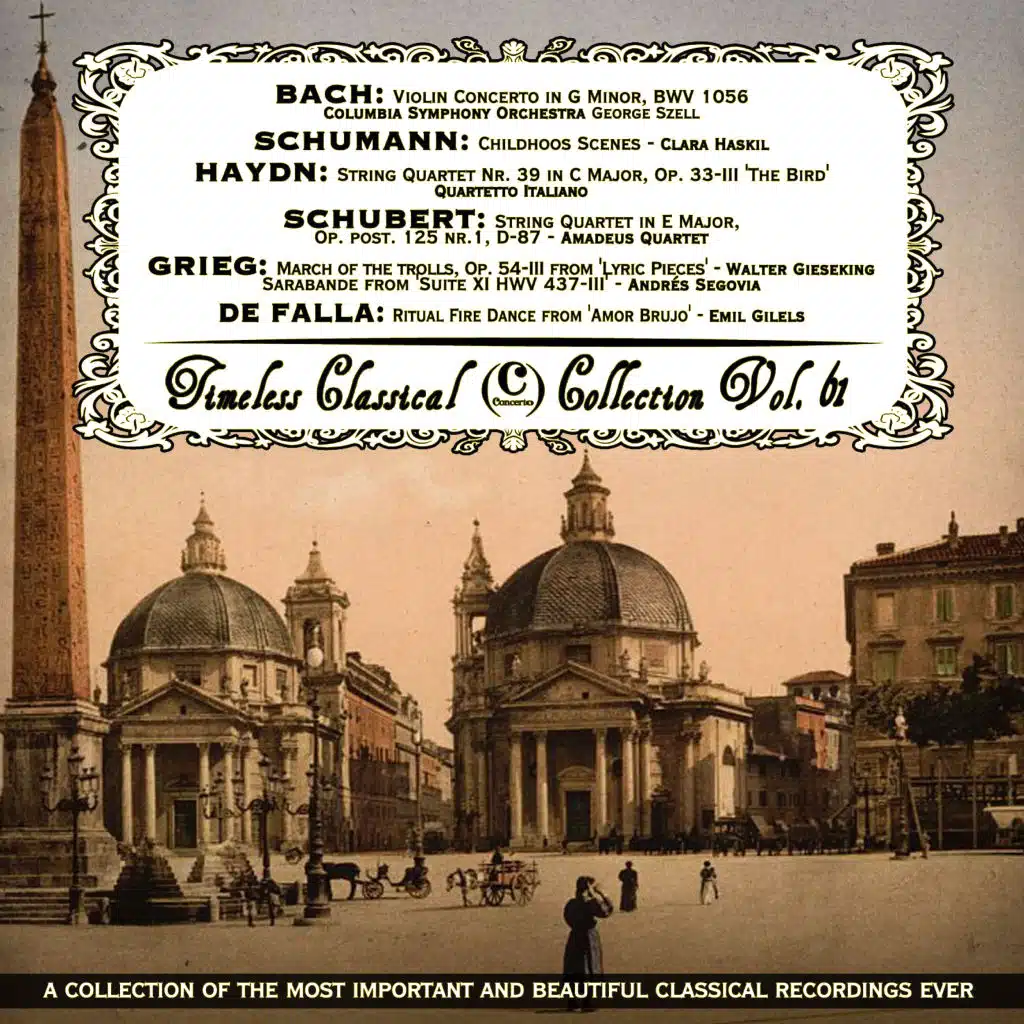 Violin Concerto in G Minor, BWV 1056: I. Moderato