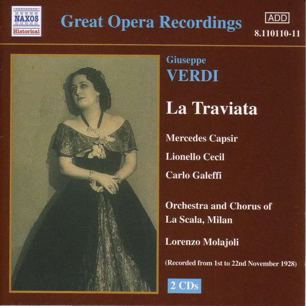 La traviata, Act I: Un di, felice, eterea
