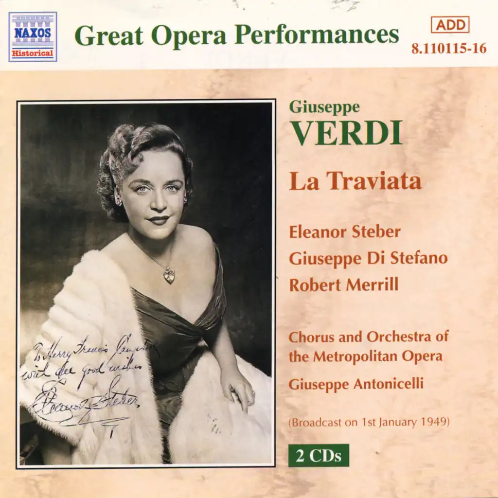 Verdi: Traviata (La) (Metropolitan Opera) (1949)