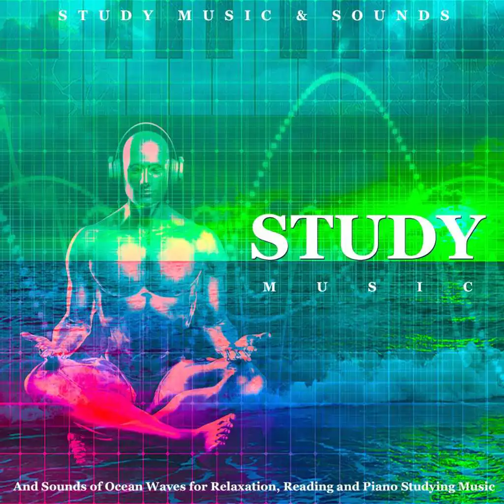 Study Music and Ocean Waves (Calm Studying Music)