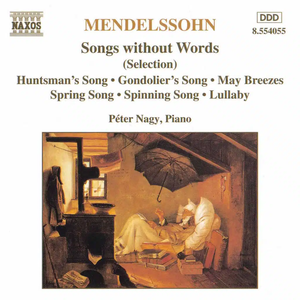 Lieder ohne Worte (Songs without Words), Book 2, Op. 30: No. 10 in B Minor, Op. 30/4