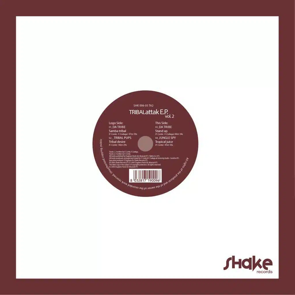 Tribal Attack EP, Vol. 2