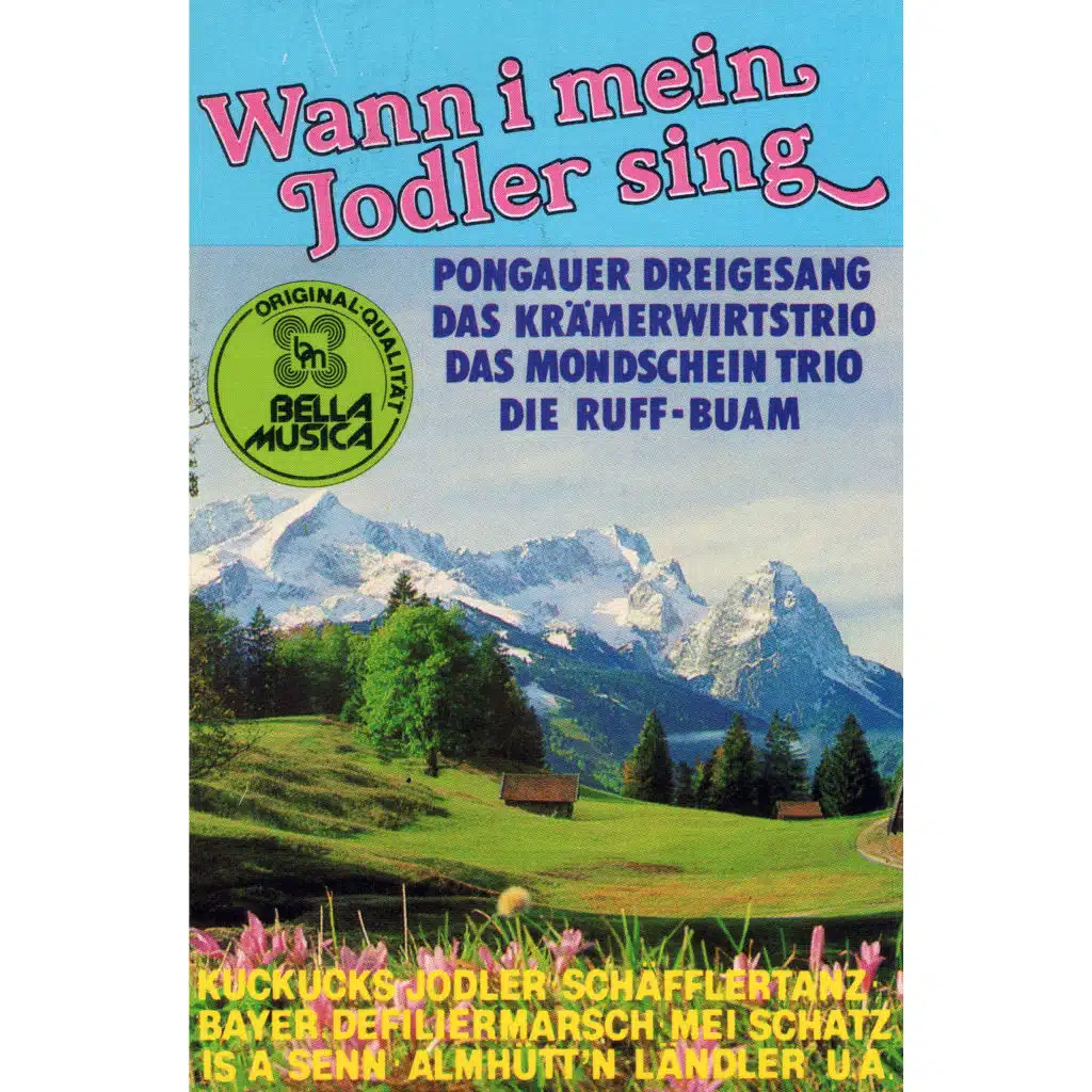 Wann i mein Jodler sing