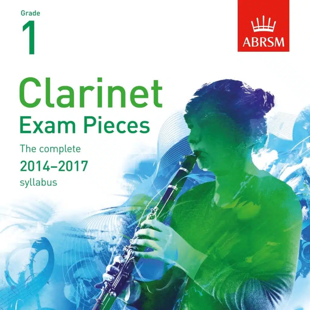 Clarinet Exam Pieces 2014 - 2017, ABRSM Grade 1