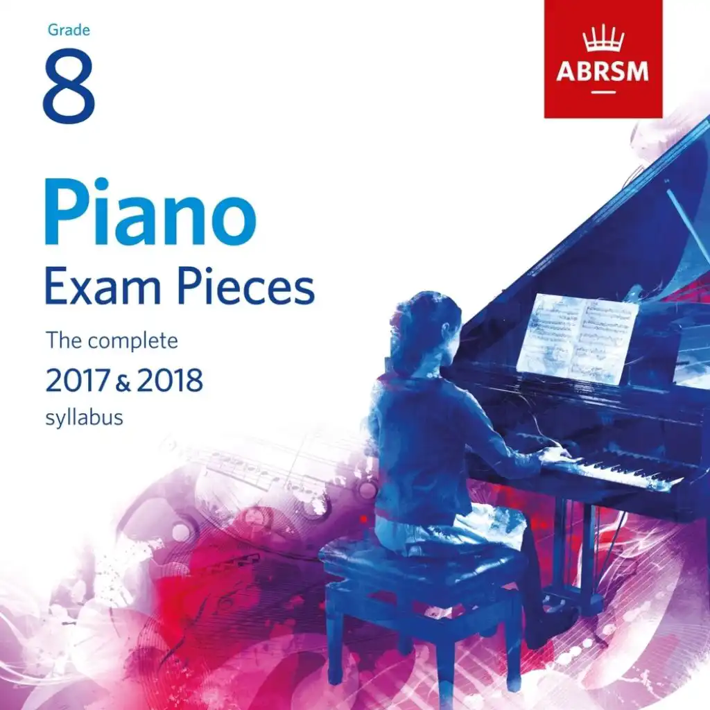 Piano Exam Pieces 2017 & 2018, Grade 8