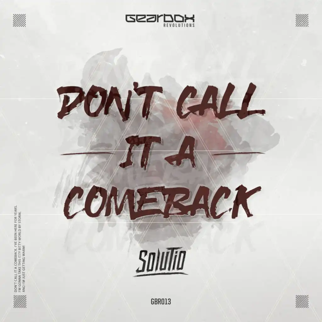 Don't Call It A Comeback (Radio Mix)