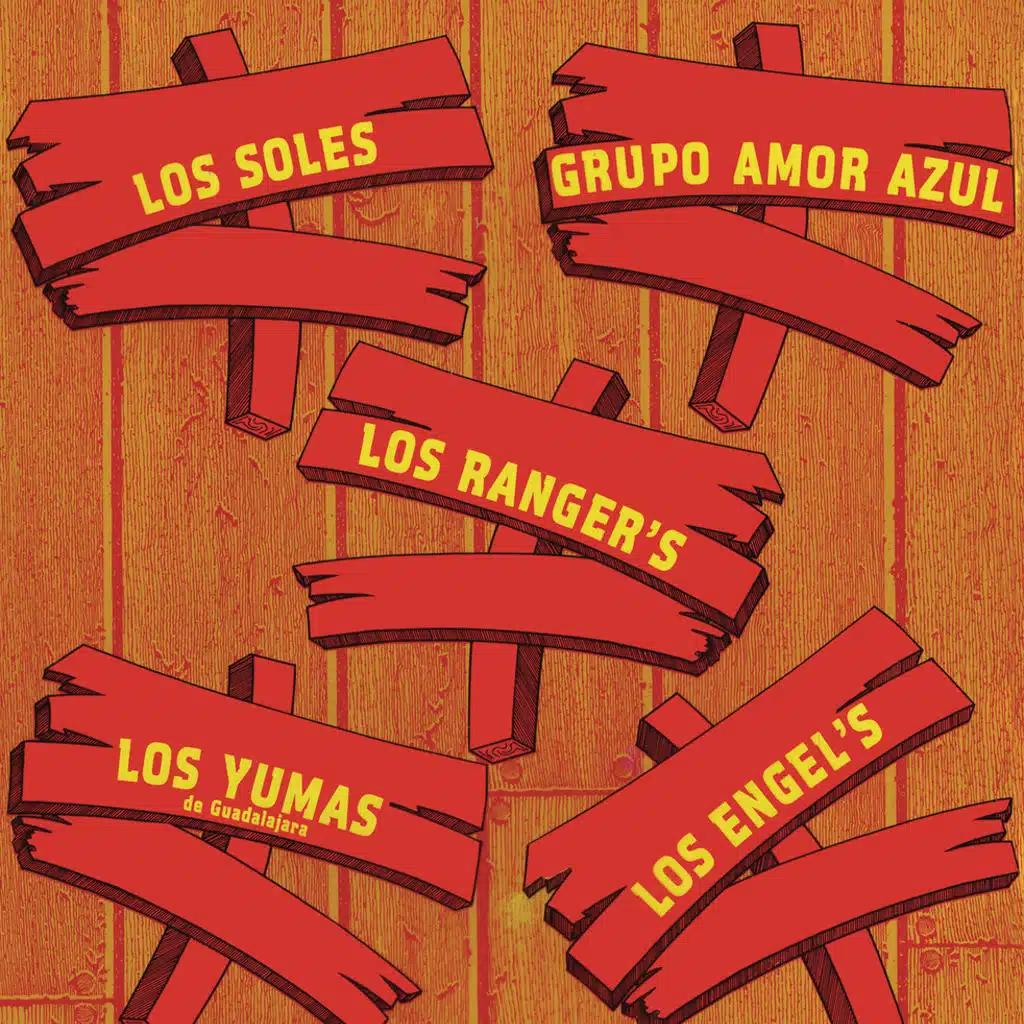 Los Soles, Los Ranger's, Los Yumas, Los Engel's, Grupo Amor Azul
