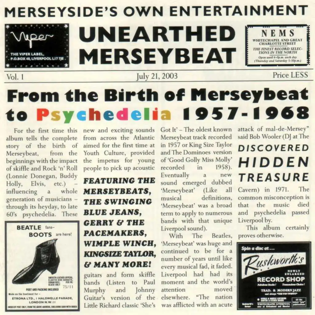 Unearthed Merseybeat, Vol. 1