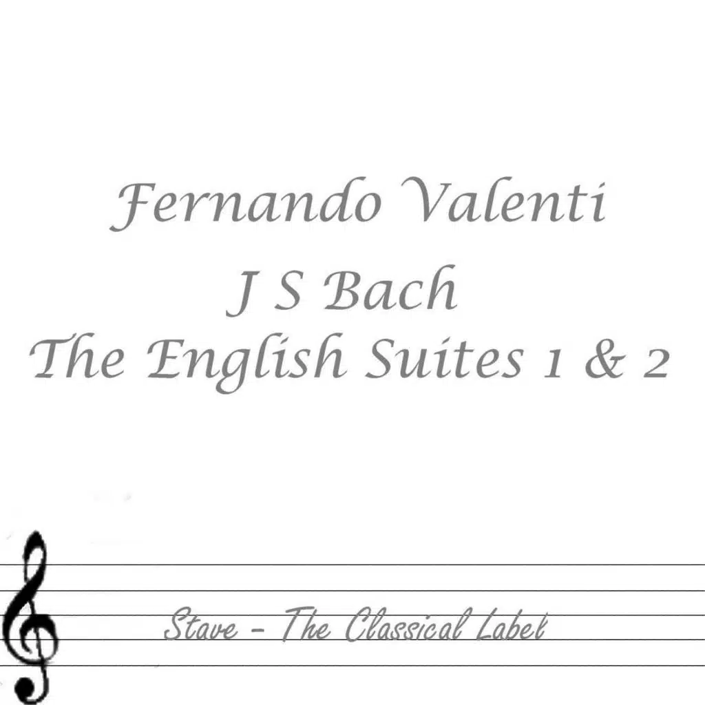 Bach English Suites 1&2