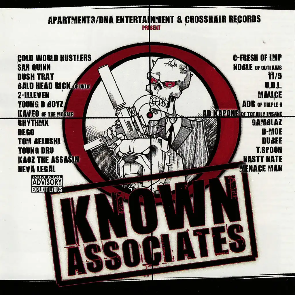 Intro...Known Associates (ft. Nasty Nate ,Taydatay ,Dubee ,Maine-O ,Hennessy ,Ad Capone )