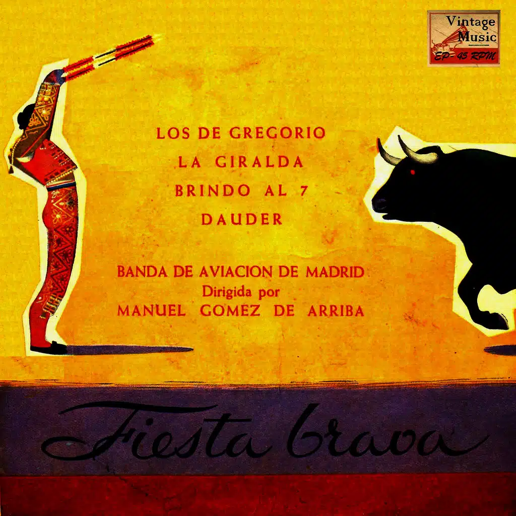 Vintage Spanish Folk Nº 14 - EPs Collectors, "Bull Fighting" (Fiesta Brava)