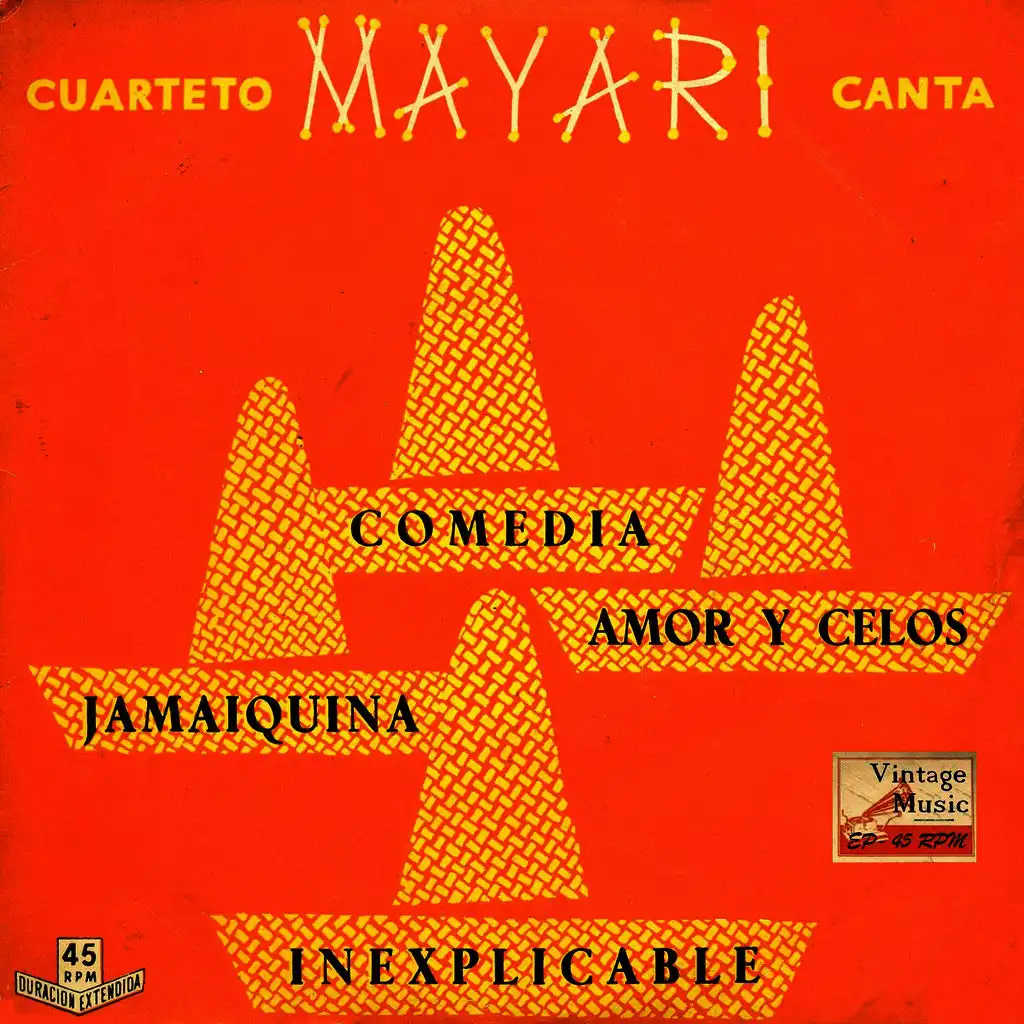 Vintage Puerto Rico Nº1 - EPs Collectors "Cuarteto Mayari Canta"