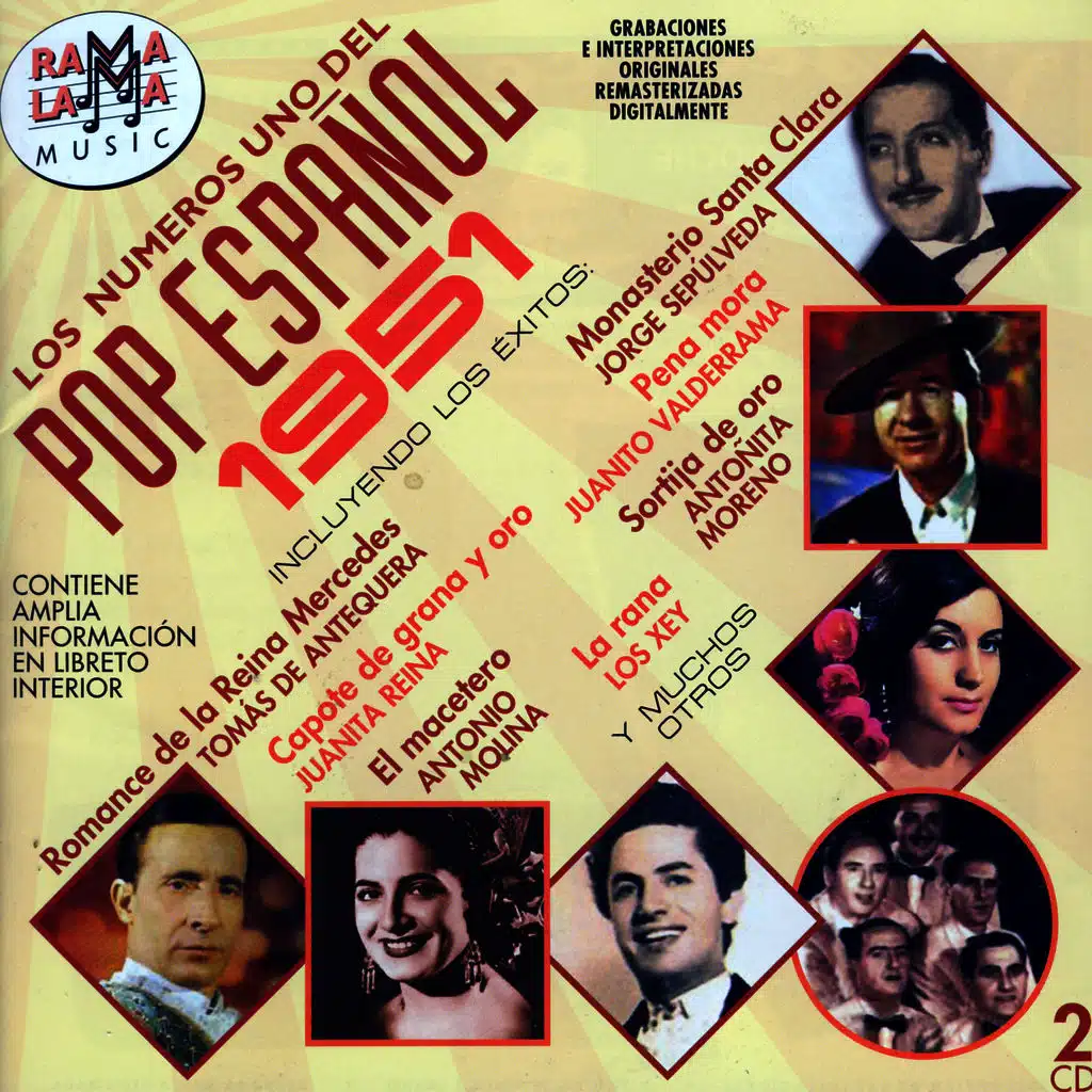Los Números Uno Del Pop Español 1951