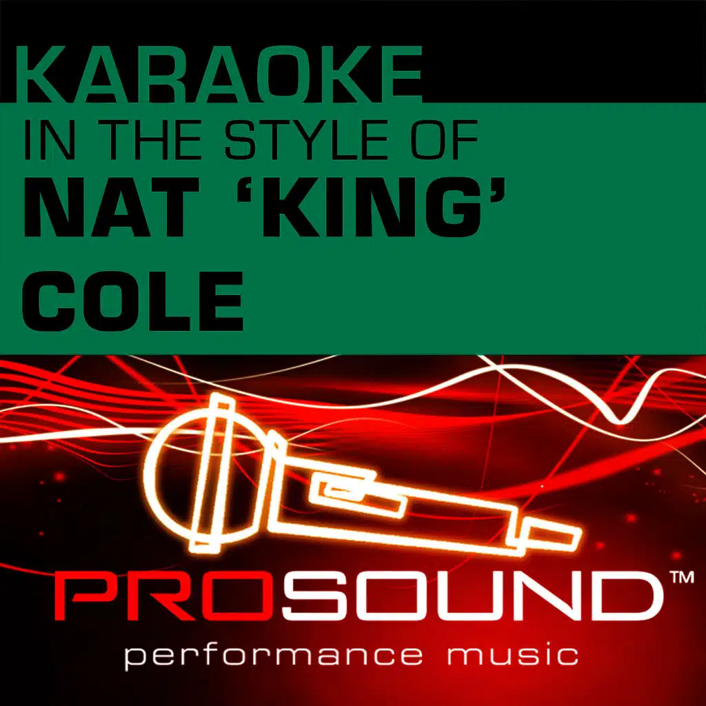 Very Thought Of You (Karaoke Lead Vocal Demo)[In the style of Nat "King" Cole]