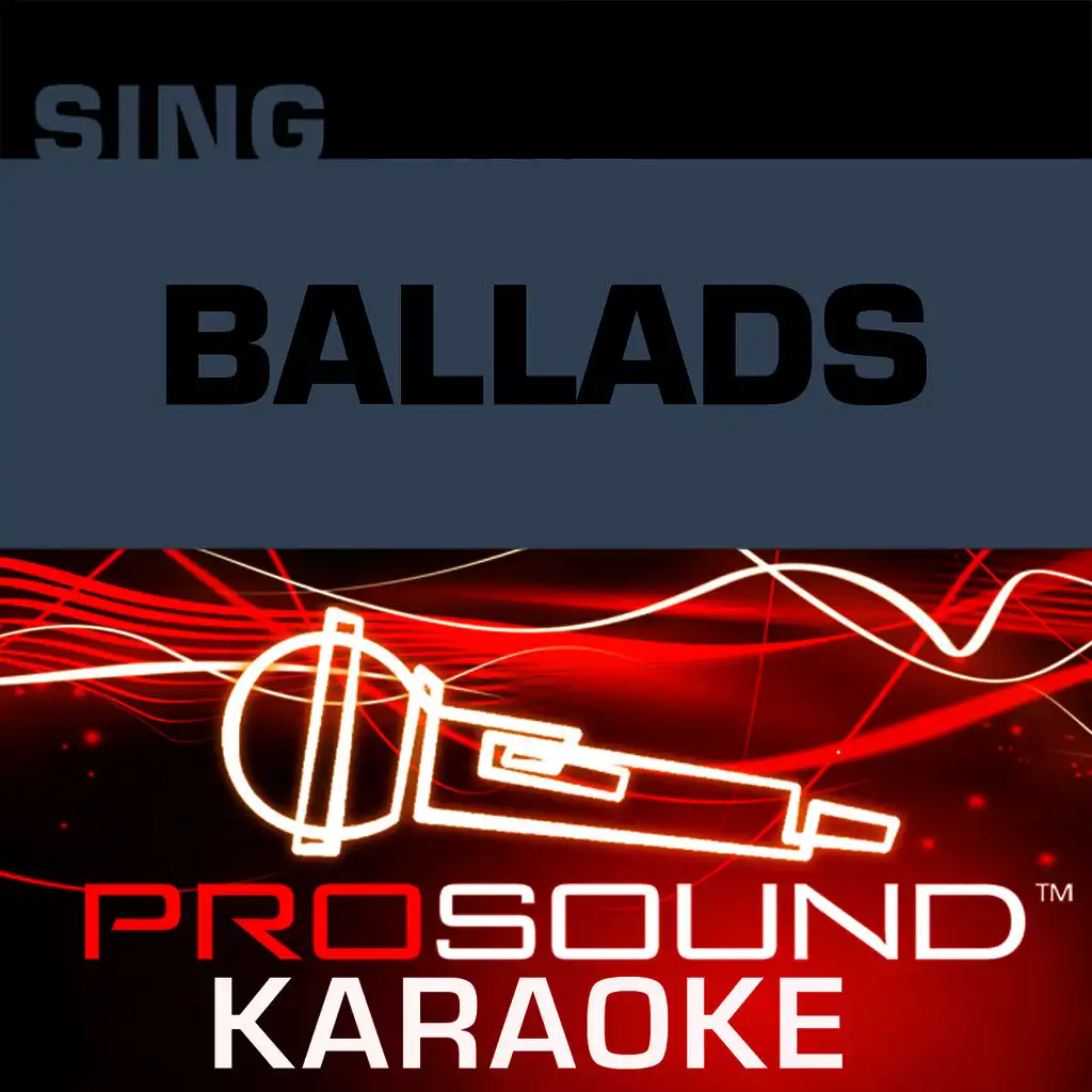 As Time Goes By (Karaoke Lead Vocal Demo) [In the Style of Ballads]