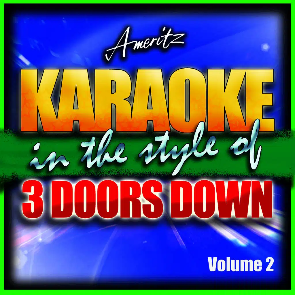 Kryptonite (With Backing Vocals) (In The Style Of 3 Doors Down)