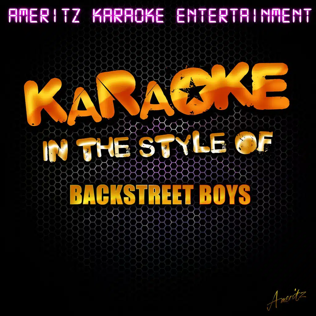 Karaoke (In the Style of Backstreet Boys)