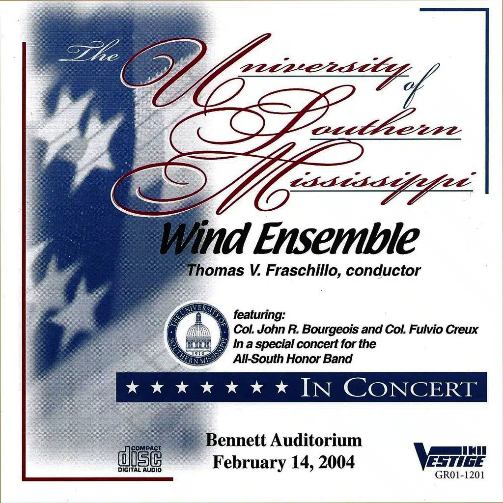 The University of Southern Mississippi Wind Ensemble Feb. 14, 2004