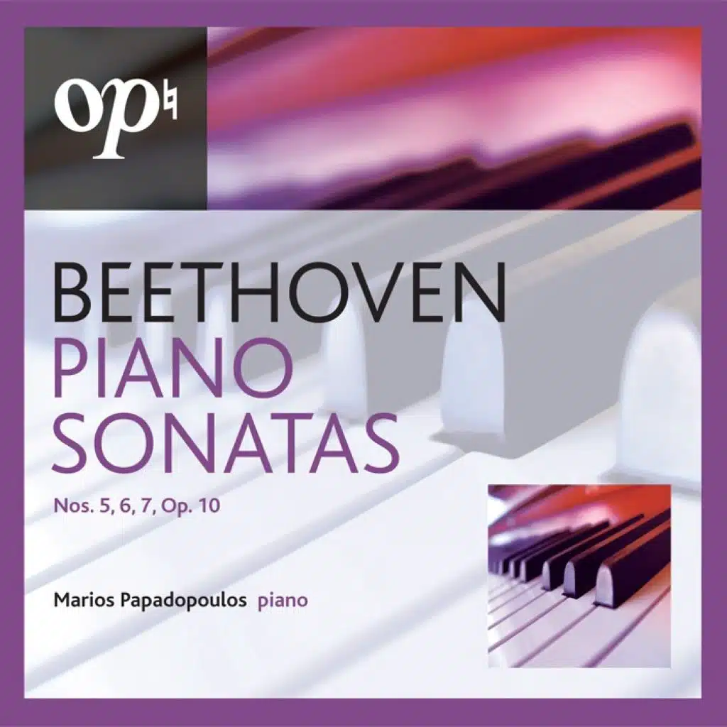 Beethoven Piano Sonatas Nos. 5, 6, & 7: Op. 10