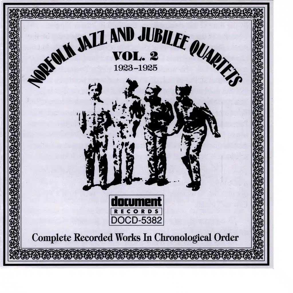 Norfolk Jazz And Jubilee Quartet Vol. 2 (1923-1925)