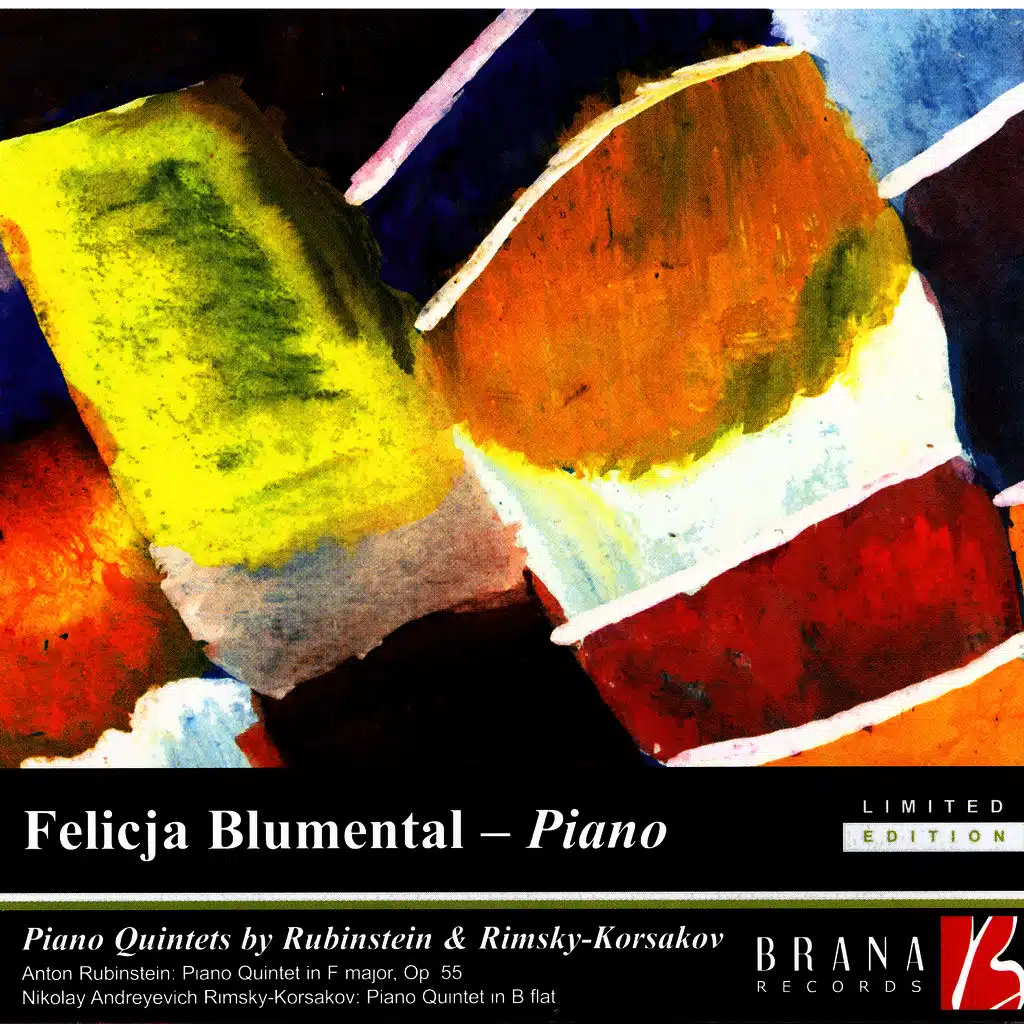 Piano Quintets By Rubinstein & Rimsky-Korsakov