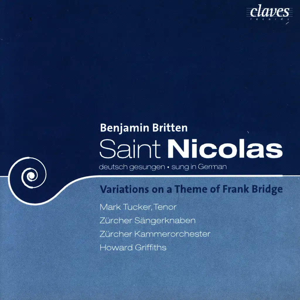 Britten: Saint Nicolas (Live Recording) & Frank Bridge Variations