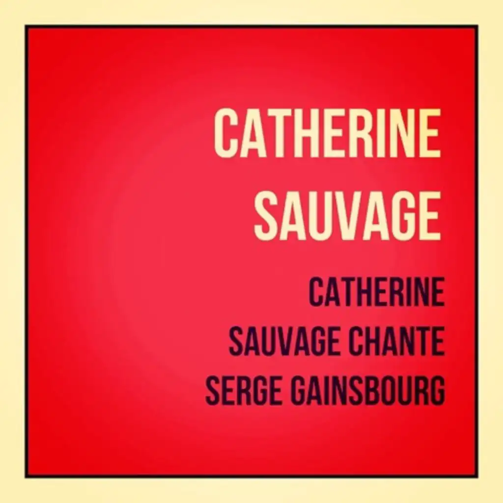 Catherine Sauvage chante Serge gainsbourg