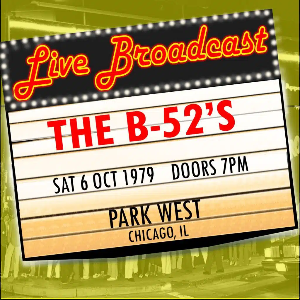 Live Broadcast - 6 October 1979 Park West,  Chicago IL (Live 1979  FM Broadcast)