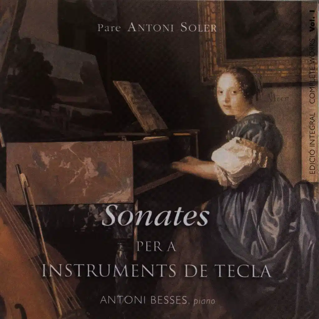Pare Antoni Soler Sonatas For Keyboard Vol. 1