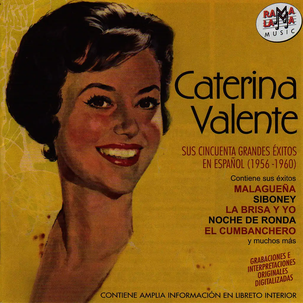 Caterina Valente. Sus 50 Grandes Éxitos En Español (1956-1960)