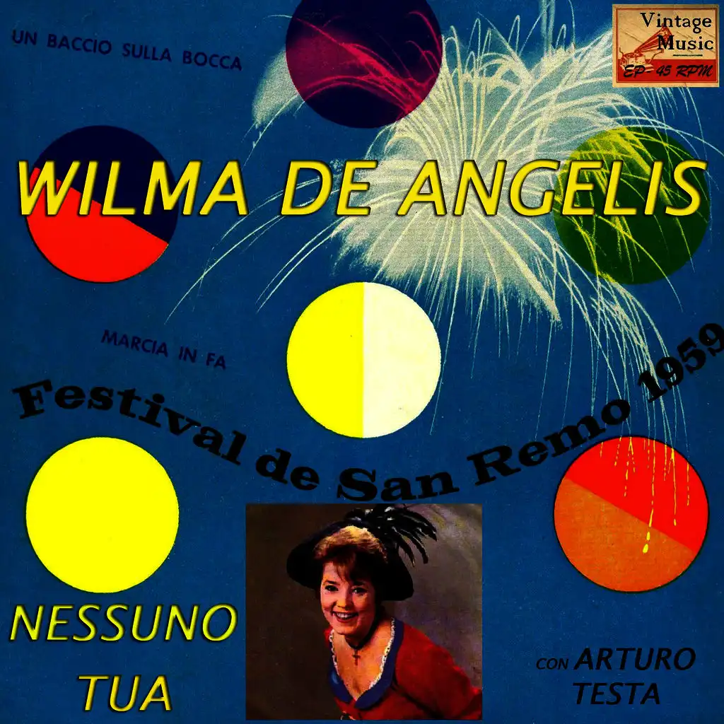 Vintage Italian Song No. 65 - EP: Festival De San Remo 1959