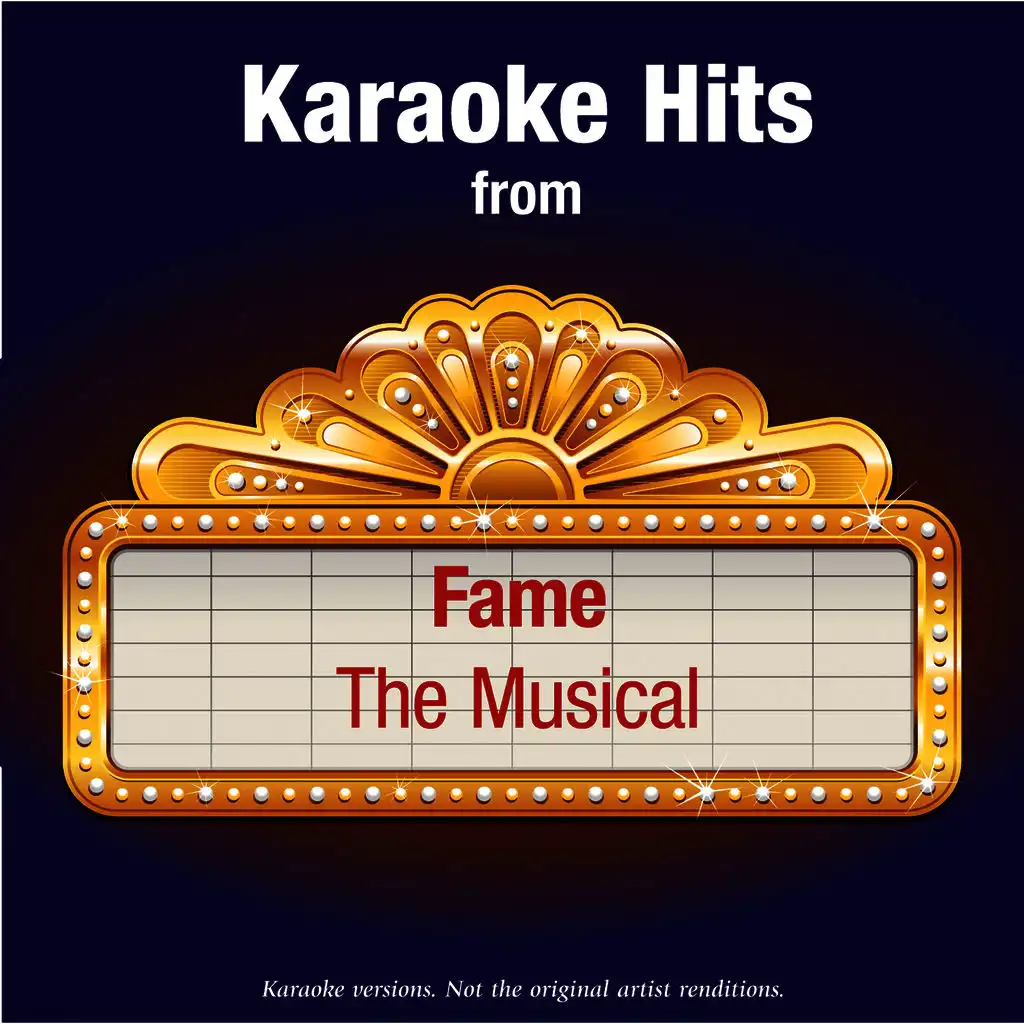 Can’t Keep It Down (In The Style Of Fame – The Musical)