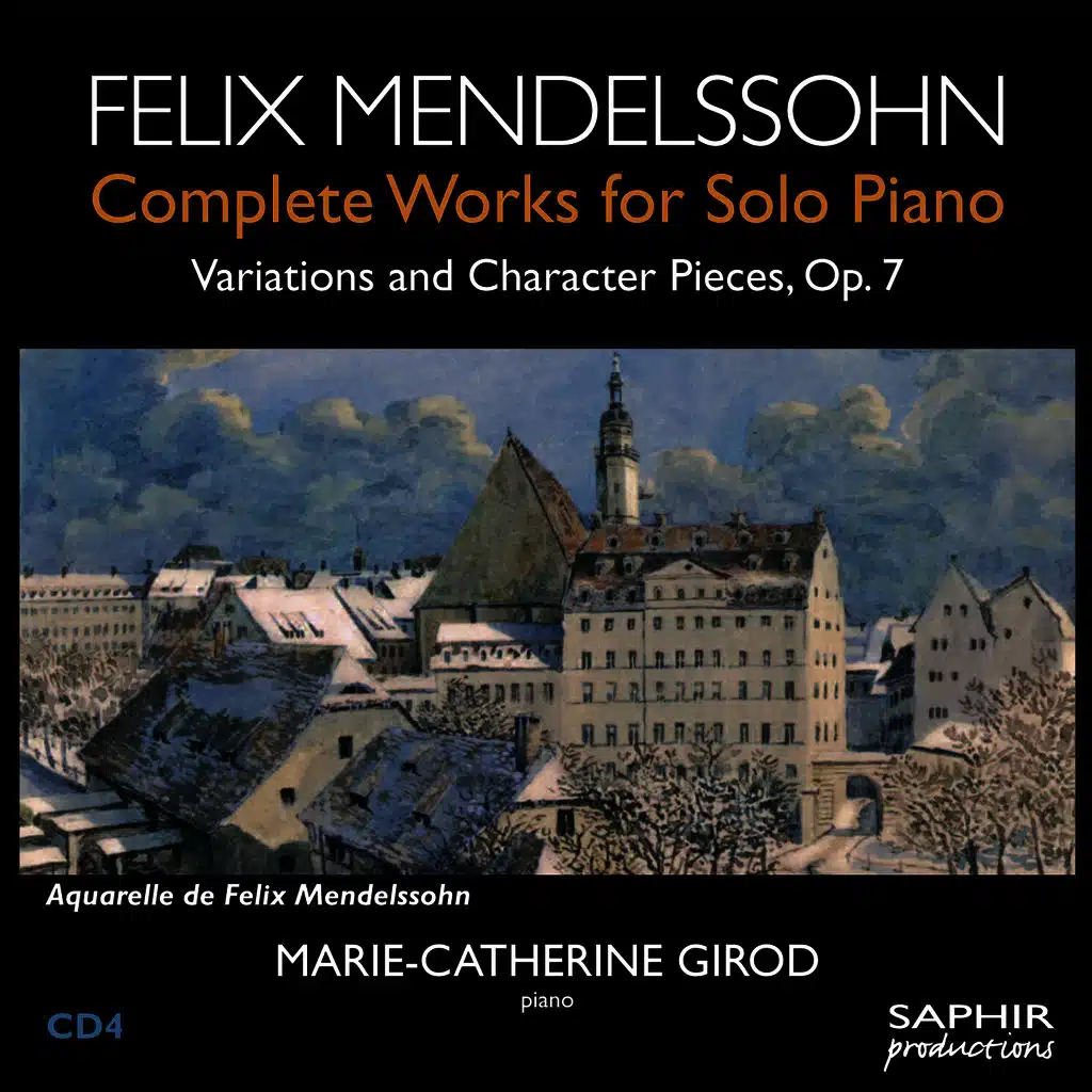 Variations and Character Pieces Op.7