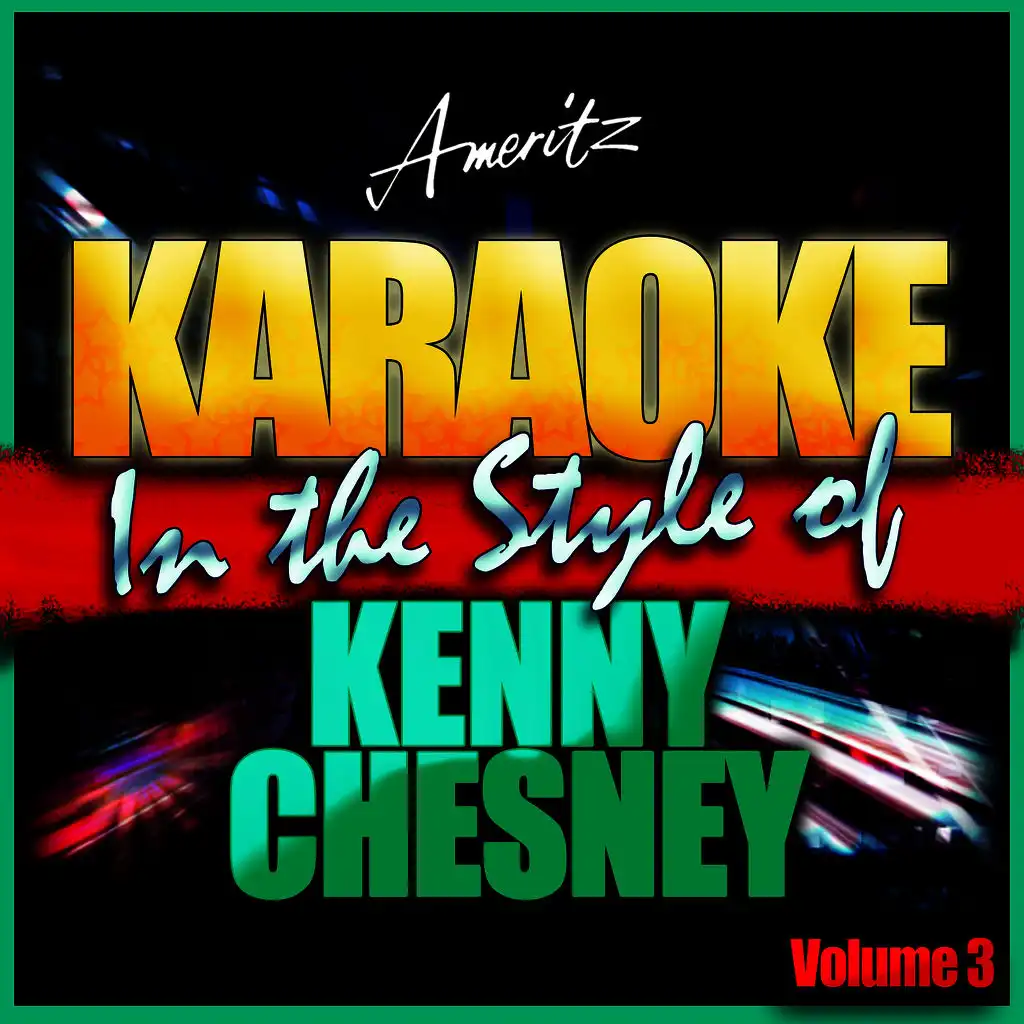 Karaoke - Kenny Chesney Vol. 3