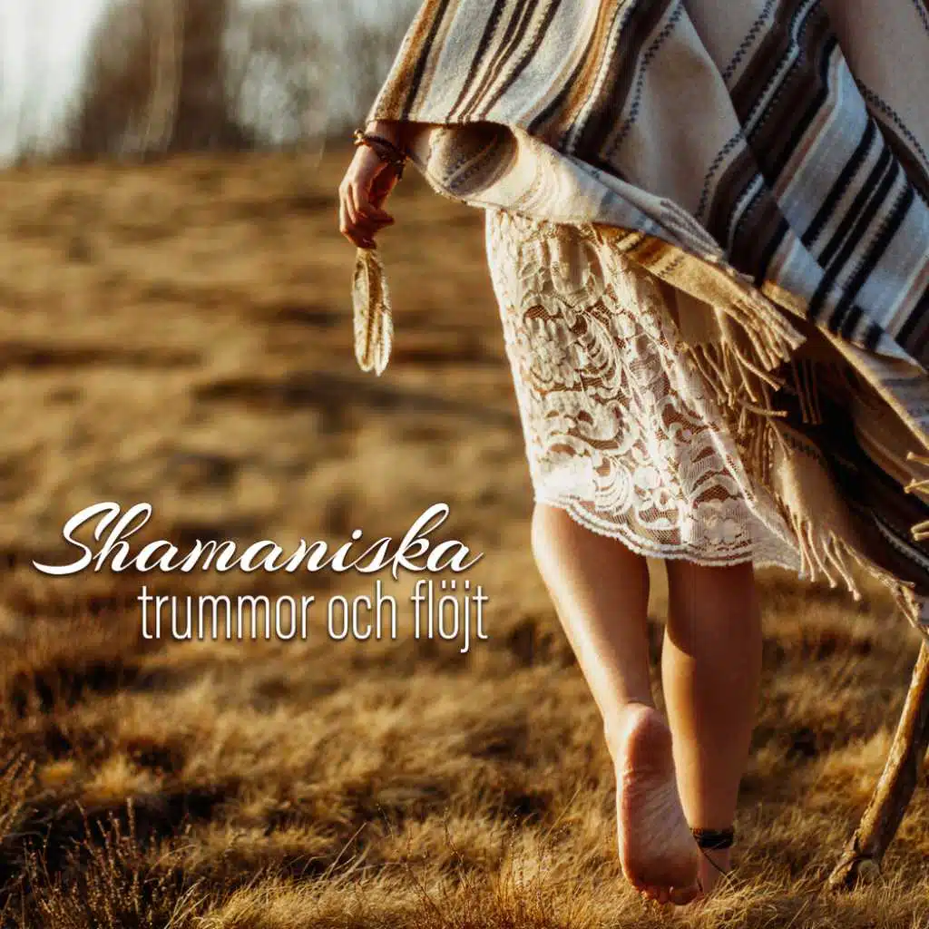 Shamaniska trummor och flöjt